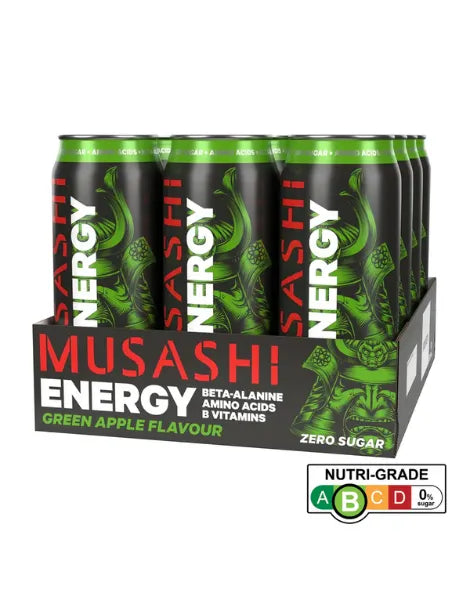 Minuman Tenaga Musashi 500ml x 12 Epal Hijau [BBD MAC 2025] 