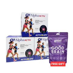 CH-Alpha ACTIV Fortigel® with Rosehip (Joint & Cartilage Support) - 3 Box [Exp: 01/2027]