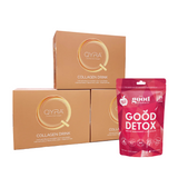 QYRA Verisol® Collagen Drink (Hair, Wrinkles, Cellulite & Nails Support) - 3 Box [BBD:12/2025]