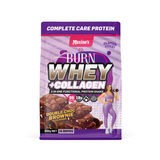 Maxine's Burn Whey + Collagen Protein Powder Double Choc Brownie 400g