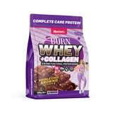 Maxine's Burn Whey + Collagen Protein Powder Double Choc Brownie 400g