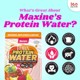 Maxine's Burn Protein Water Tropical Punch 400g