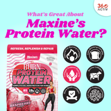 Maxine's Burn Protein Water Refreshing Raspberry 400g