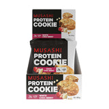 Musashi Protein Cookie White Choc Berry Flavour (Box of 12) [BBD: 28 Jul 2024]