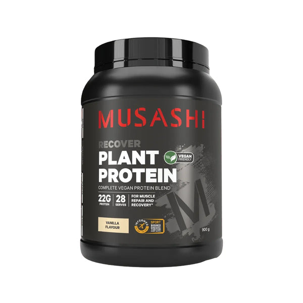 Musashi 植物蛋白粉 香草味 (900g)