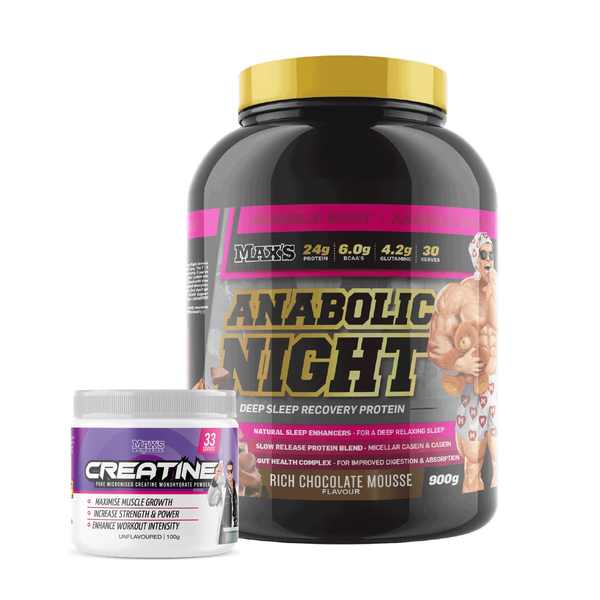 MAX'S Anabolic Night Choc Mousse 900g