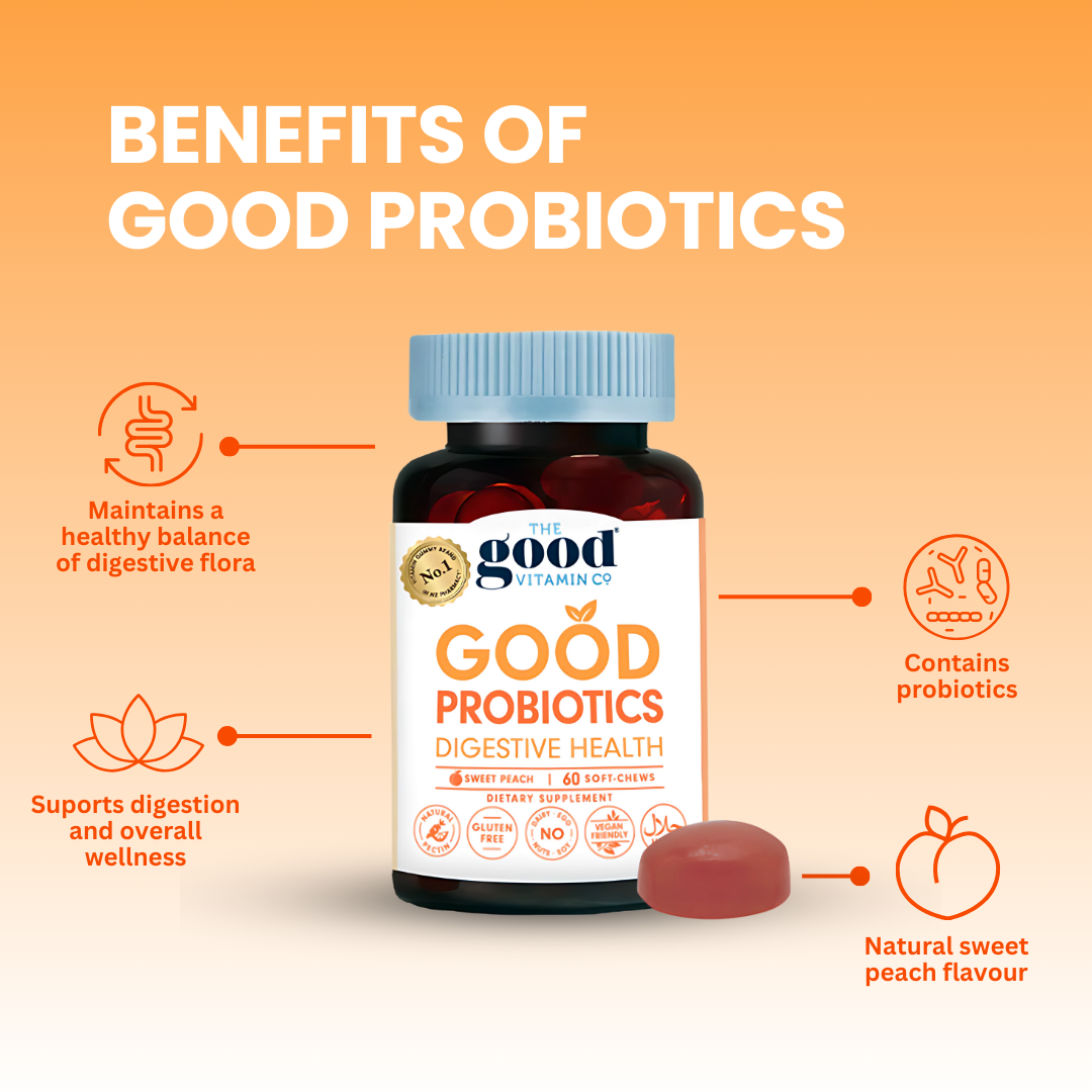 [Iftar Bundle 30% OFF] Good Vitamin Gummies Good Mega Multi 90s + Good Probiotics 60s