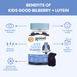 Good Vitamin Gummies Kids Good Bilberry + Lutein Eye Health 90s