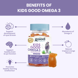 Good Vitamin Gummies Kids Good Omega 3 (Brain Boost) 90s