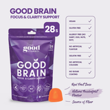 Good Vitamin Gummies Good Brain Pouch 28s