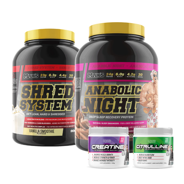 MAX'S Shred System + MAX's Anabolic Night 套装