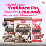 Maxine's Burn Protein Powder Strawberry Sundae 500g