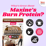 Maxine's Burn Protein Powder Iced Mochaccino 500g