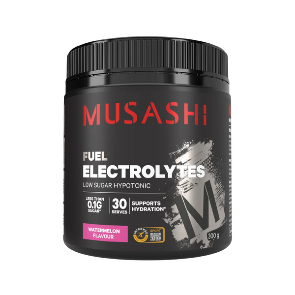 Musashi 电解质谷氨酰胺 - 西瓜味 (300g)