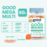 [Iftar Bundle 30% OFF] Good Vitamin Gummies Good Mega Multi 90s + Good Probiotics 60s