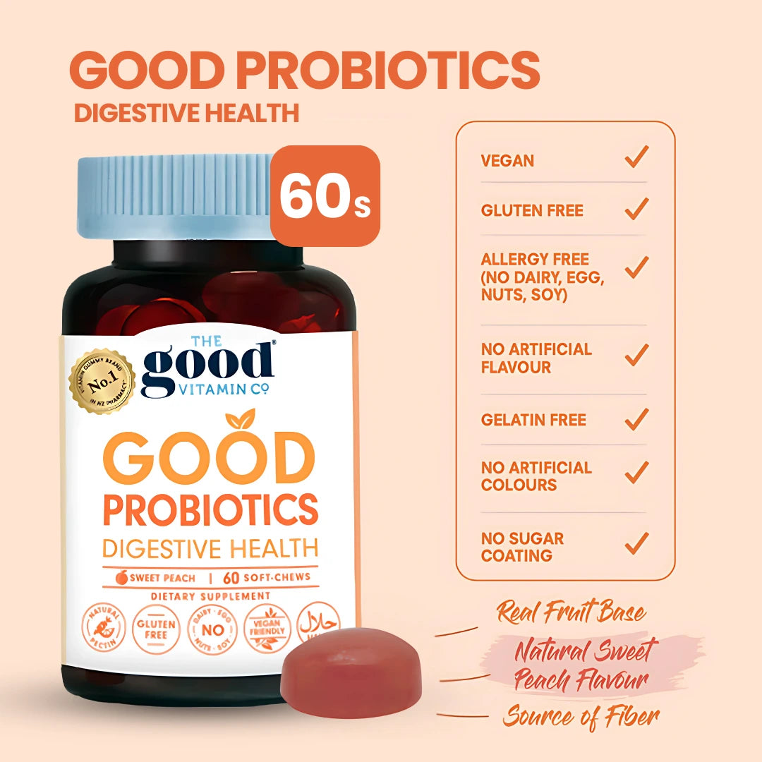 [Iftar Bundle 30% OFF] Good Vitamin Gummies Good Mega Multi 90s + Good Probiotics 60s