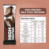 Musashi High Protein Bar Milk Choc Brownie 90g (Box of 12)