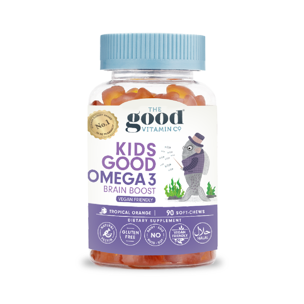 优质维生素软糖 儿童优质 Omega 3（大脑增强剂）90 粒