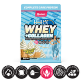 Maxine's Burn Whey + Collagen Protein Powder Vanilla Soft Serve 400g