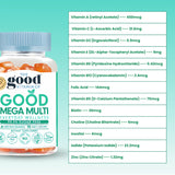 [Iftar Bundle 30% OFF] Good Vitamin Gummies Good Mega Multi 90s + Good Probiotics 60s