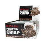 Musashi Protein Crisp Choc Brownie 60g (Box of 12)