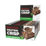 Musashi Protein Crisp Bar Dark Choc Mint 60g (Box of 12)