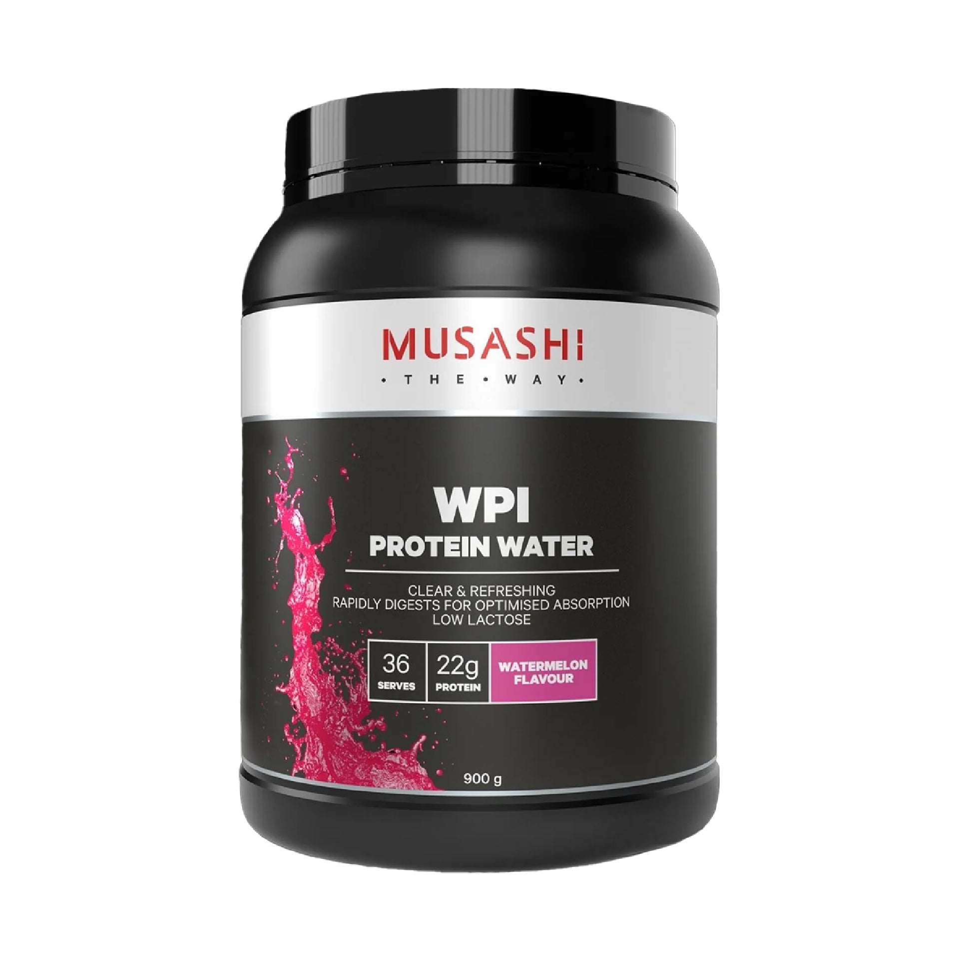 Musashi WPI Protein Water Watermelon 900g