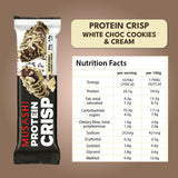 Musashi Protein Crisp White Choc Cookies & Cream 60g (Box of 12)