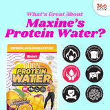 Maxine's Burn Protein Water Mango Passionfruit 400g