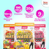 Maxine's Burn Protein Water Tropical Punch 400g