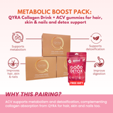 QYRA Verisol® Collagen Drink (Hair, Wrinkles, Cellulite & Nails Support) - 3 Box [BBD:12/2025]