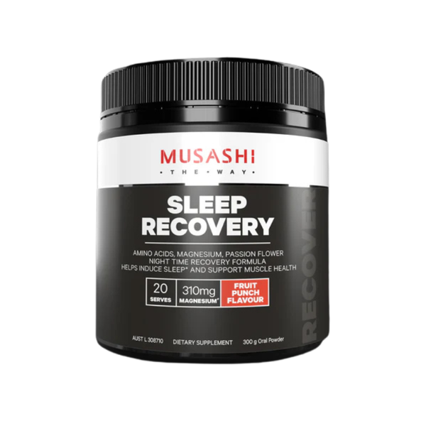 Musashi Sleep Recovery – Fruit Punch Flavour (300g)