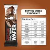 Musashi Protein Wafer Bar Chocolate 40g (Box of 12)