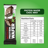 Musashi Protein Wafer Bar Choc Mint 40g (Box of 12)