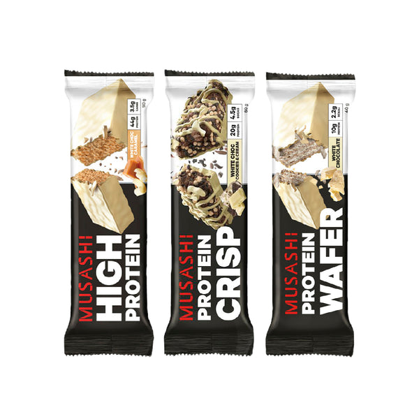 Musashi Protein Bars Mix Pack (Box of 12)