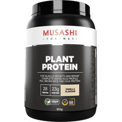 Musashi Plant Protein Powder Vanilla 900g