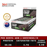 Musashi Protein Crisp Bar Dark Choc Mint 60g (Box of 12)