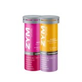 ZYM Sport Caffeinated Electrolyte Vitamin Supplement (Assorted Flavours) - 2 Tubes