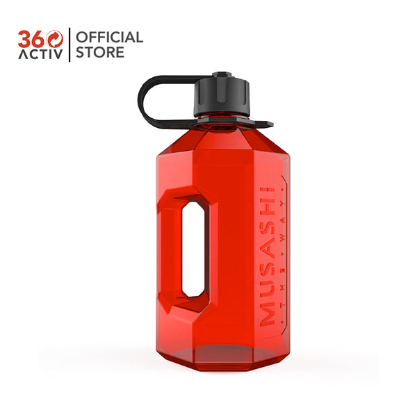 Musashi Red Water Jug 2.4L